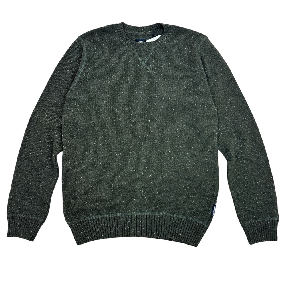 Element Men's Forest Green Crewneck Kayden Sweater